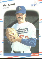 1988 Fleer Baseball Cards      511     Tim Crews RC